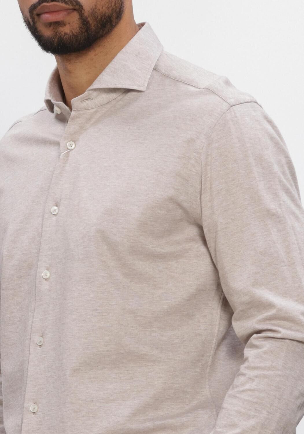 Beige XACUS Casual overhemd 21462 520ML - large