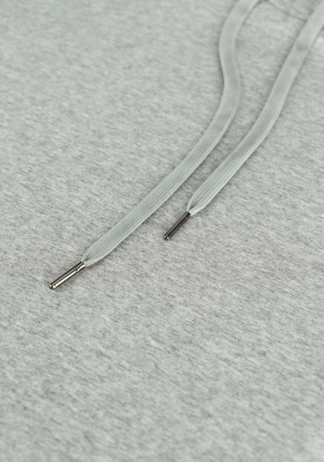 Grijze CO'COUTURE Trui SOLID CHOPED HOODIE - large