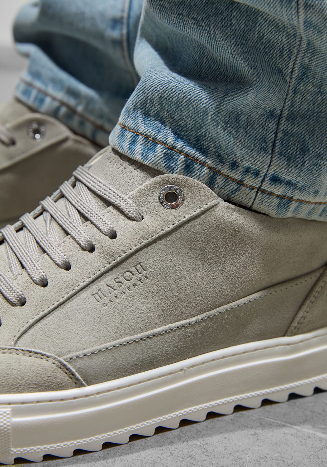 Grijze Mason Garments Lage sneakers TIA NATIVO - large