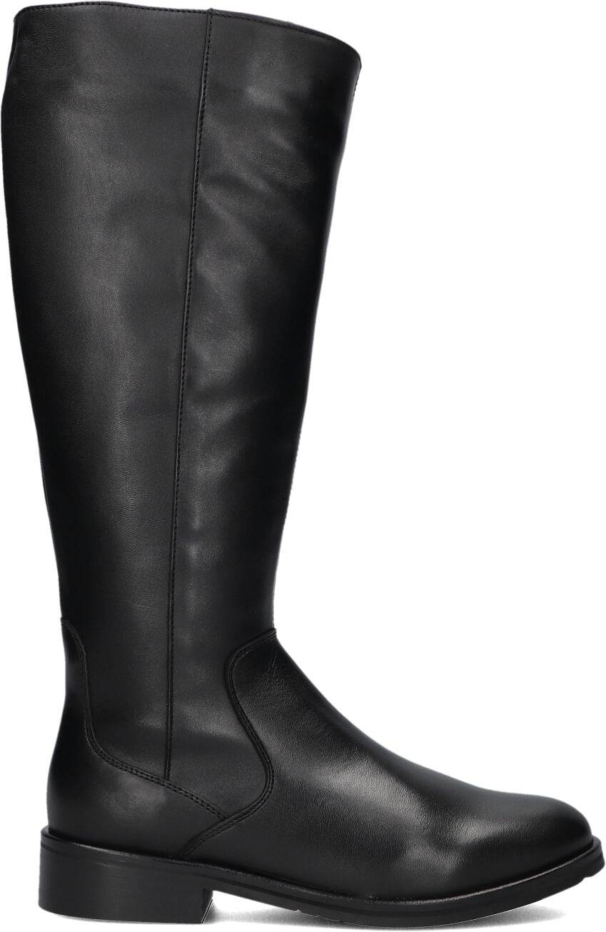 Everybody Hoge Laarzen Dames Keona, Maat: 38, Materiaal: Leer, Kleur: Zwart