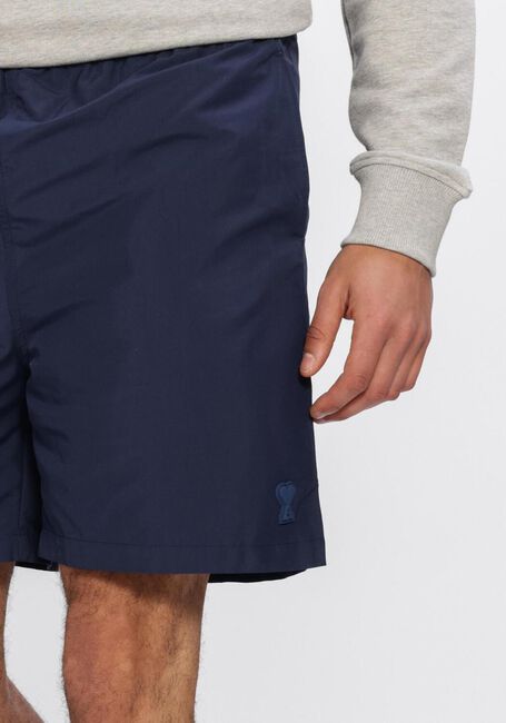 Blauwe AMI PARIS Zwembroeken LONG PLAIN SWIM SHORTS - large