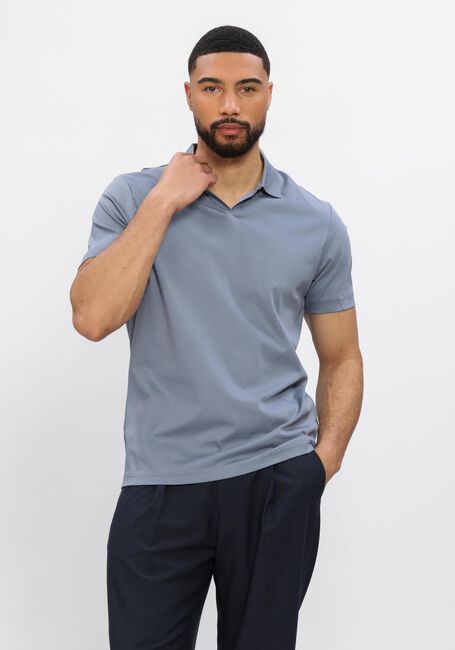 Lichtblauwe NN.07 Polo PAUL SS POLO 3525 - large