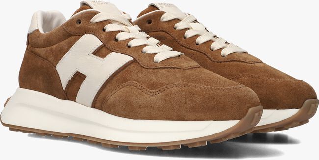 Cognac HOGAN Lage sneakers H641 ALLACCIATO H PATCH Cognac HOGAN Lage sneakers H641 ALLACCIATO H PATCH - large
