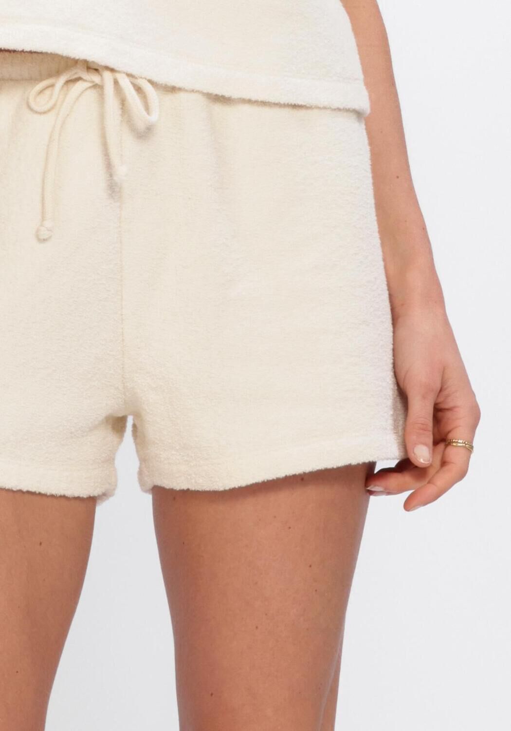 Creme AMERICAN VINTAGE Korte broek BOBYPARK - large