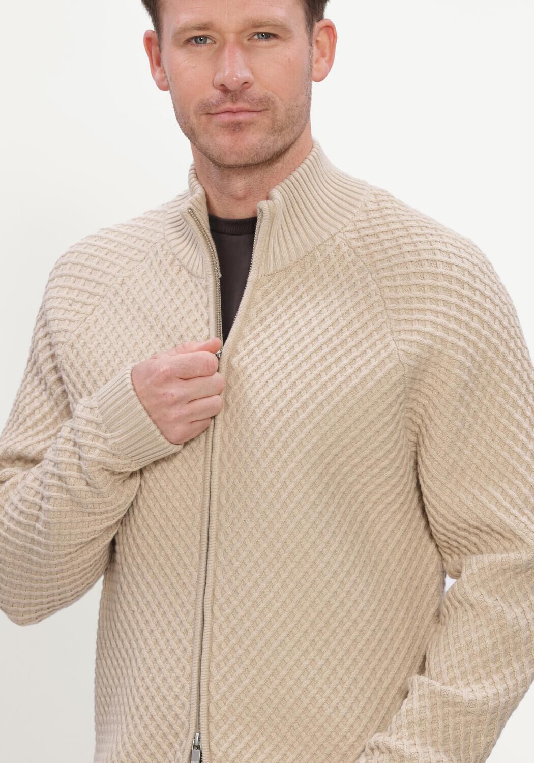 Beige DRYKORN Vest KERAO - large
