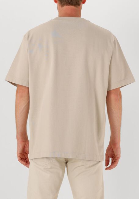 Grijze OLAF HUSSEIN T-shirt STUDIO TEE - large