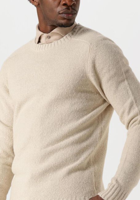 Beige PROFUOMO Trui PULLOVER CREW NECK - large