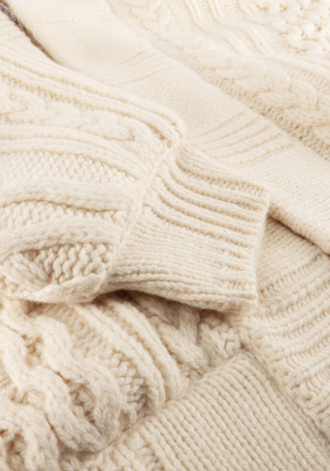 Gebroken wit PARAJUMPERS Trui NEZUKO WOMAN - large