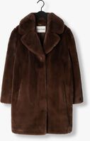 Bruine STAND STUDIO Faux fur jas CAMILLE COCOON COAT Bruine STAND STUDIO Faux fur jas CAMILLE COCOON COAT - medium