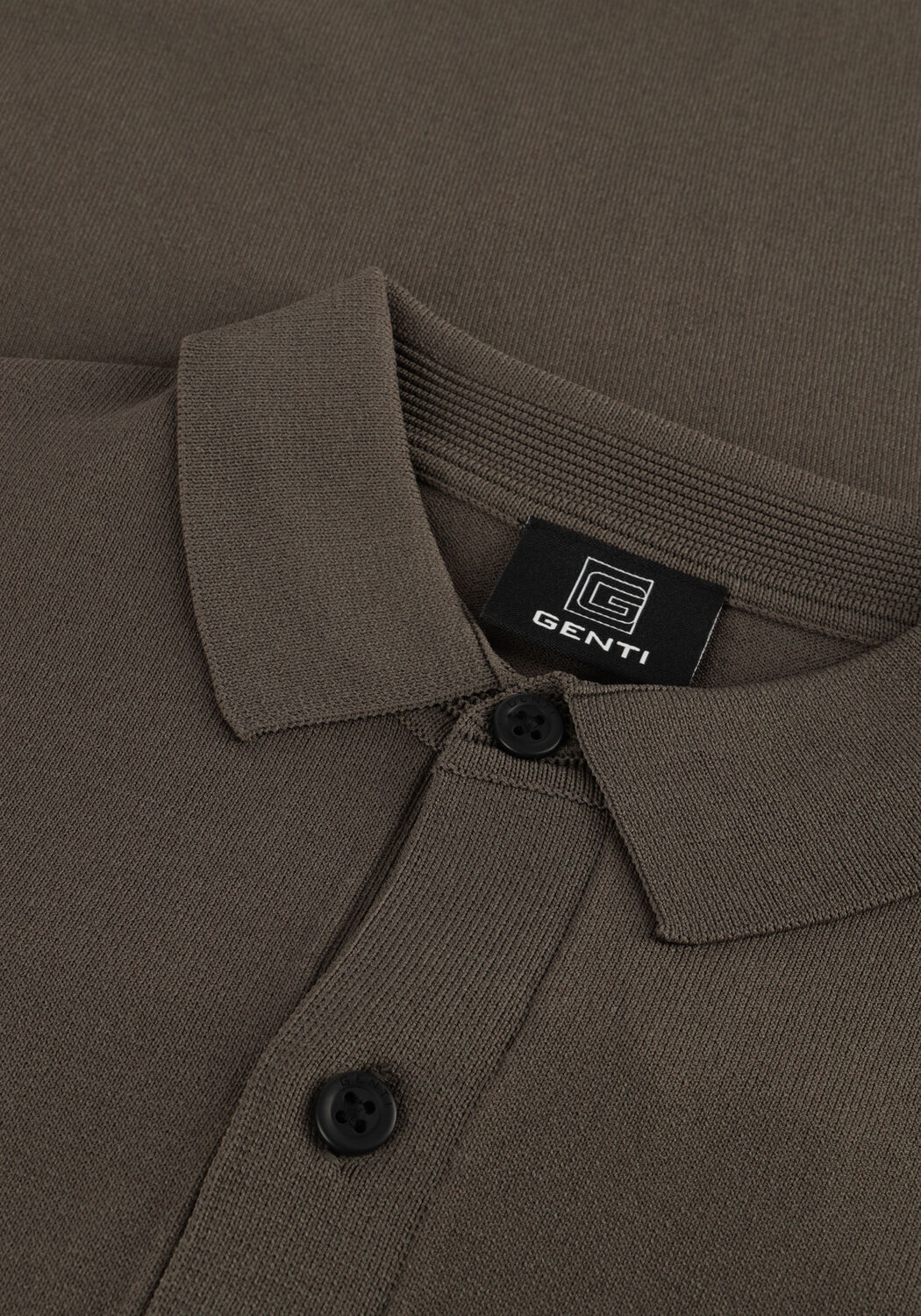 Olijf GENTI Trui POLO LS - large