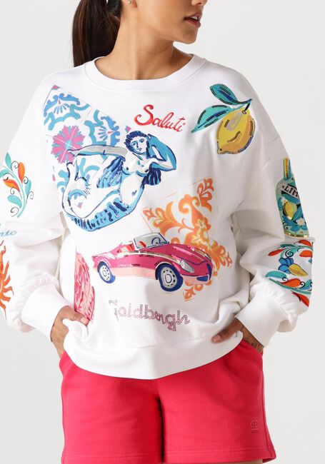 Witte GOLDBERGH Trui SERAPHINA SWEATER - large