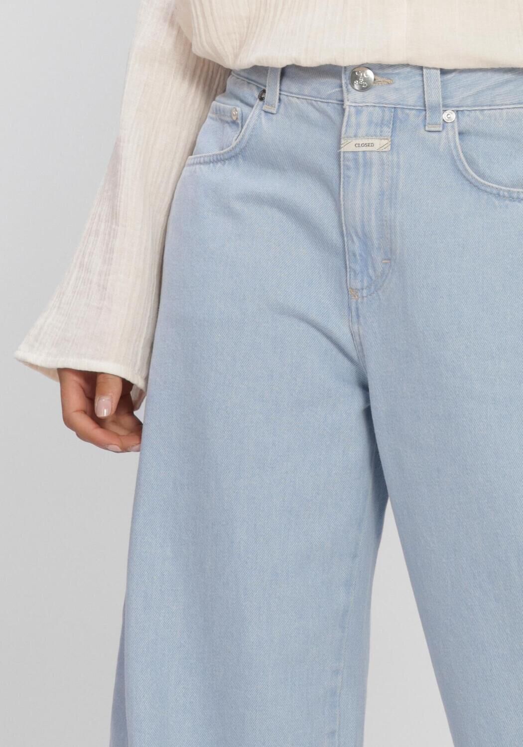 Blauwe CLOSED Wide jeans JAZZIE - large