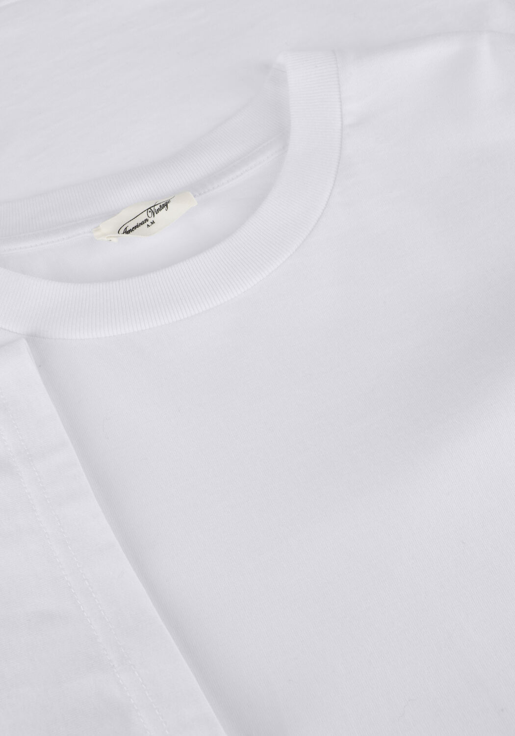 Witte AMERICAN VINTAGE T-shirt FIZVALLEY MEN - large