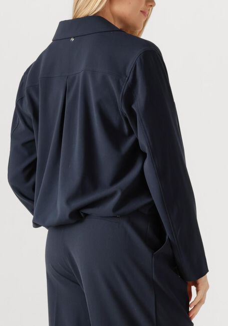 Donkerblauwe MOS MOSH Blazer MMKARMEN PANAMA JACKET - large