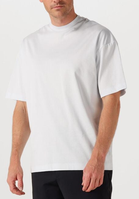 Blauwe VALENZA T-shirt INTERLOCK SUPIMA OVERSIZED T SHIRT - large