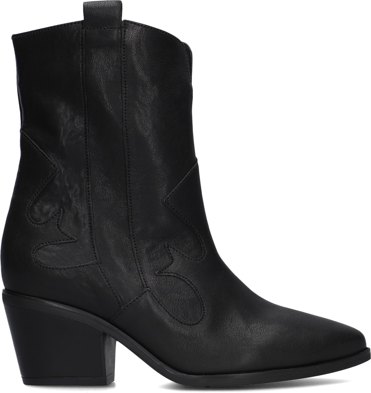 Gabor Cowboylaarzen Dames 694, Maat: 40,5, Materiaal: Leer, Kleur: Zwart