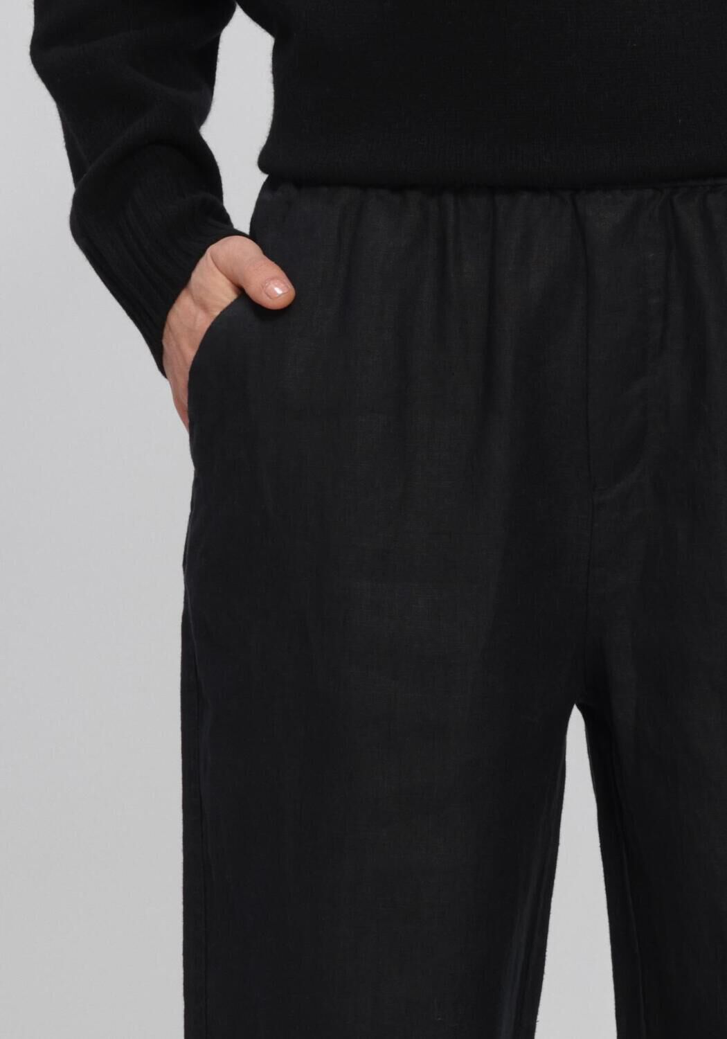 Zwarte CLOSED Wijde broek WINONA - large