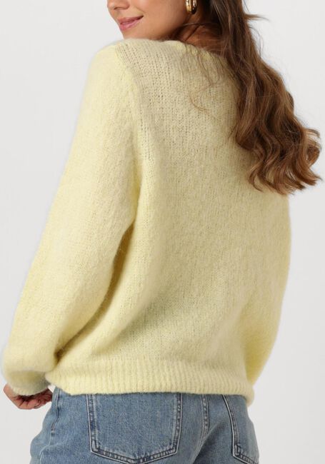 Gele AMERICAN DREAMS Vest SUSAN ALPACA CARDIGAN - large
