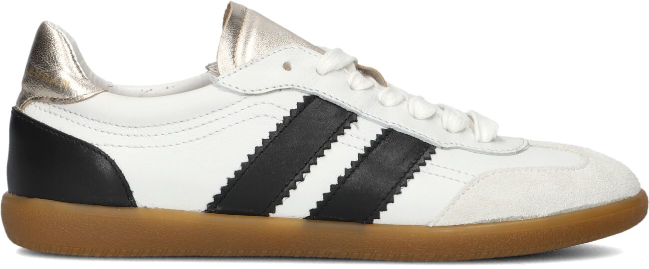 Stefano Lauran Lage Sneakers Dames 1white101, Maat: 40, Materiaal: Leer, Kleur: Wit afbeelding 1