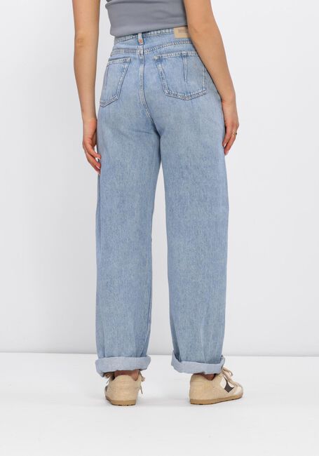 Blauwe DRYKORN Wide jeans LIABLE BARREL - large