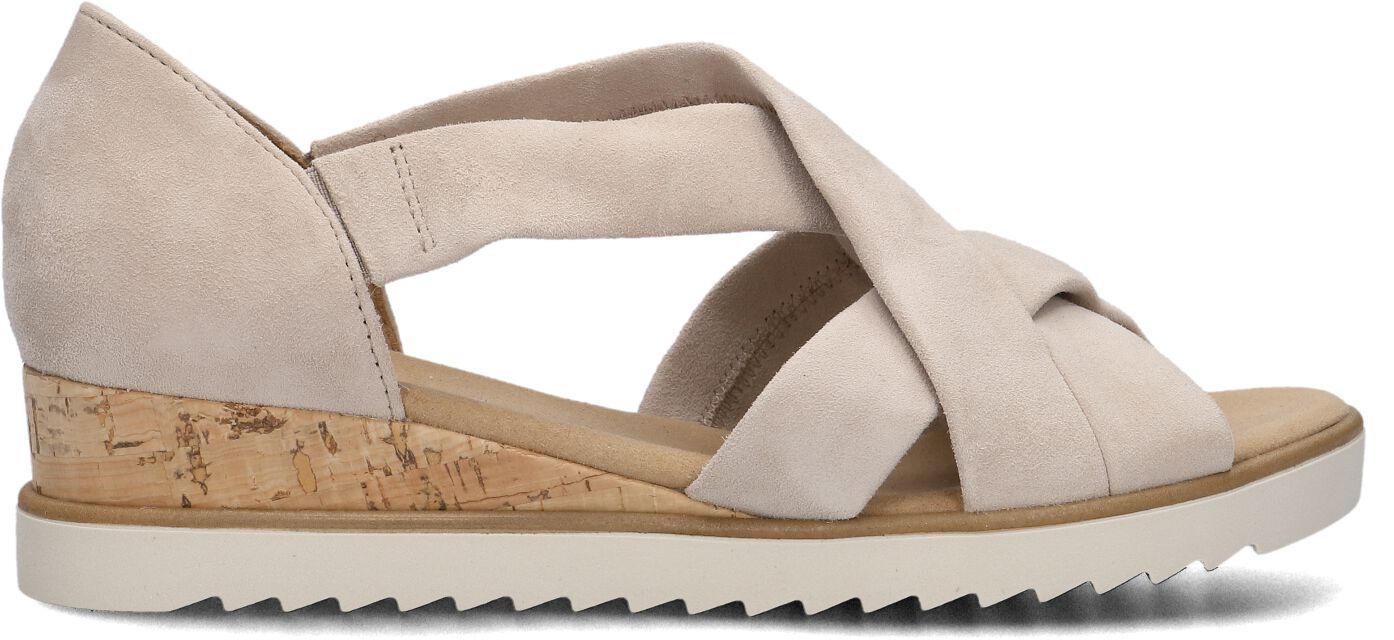 Gabor Sandalen
Dames 782, Maat: 40,5, Materiaal: Suède, Kleur: Beige