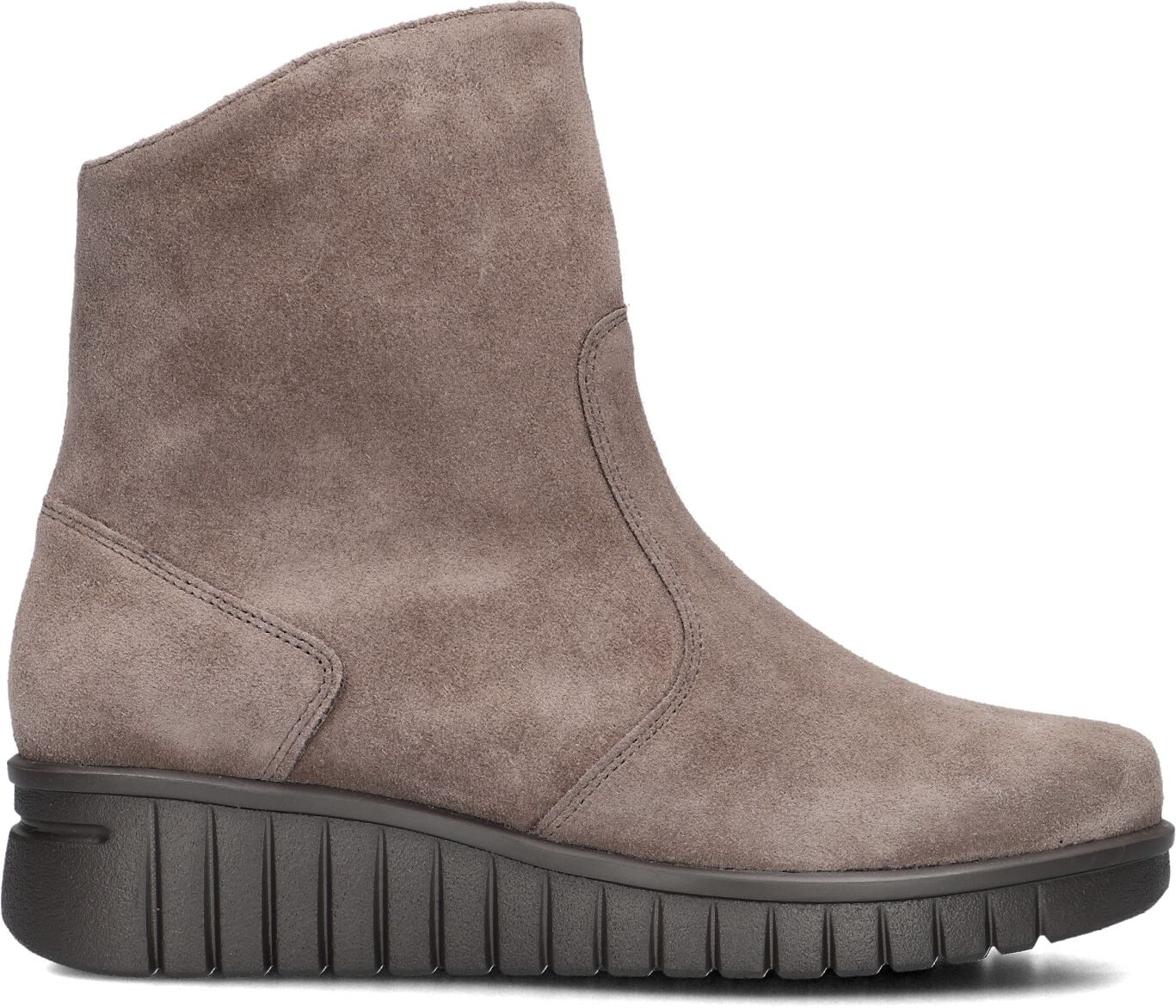 Hartjes Enkelboots Dames Sue H Booty, Maat: 39, Materiaal: Suède, Kleur: Taupe