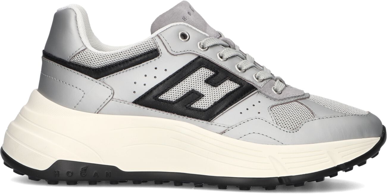 Hogan Sneakers
Dames Met Mesh Sneaker, Maat: 37, Materiaal: Leer, Kleur: Zilver