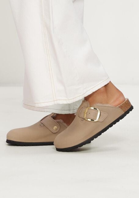 Beige BIRKENSTOCK Instappers BOSTON BIG BUCKLE - large