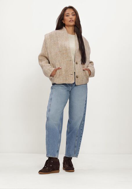Lichtblauwe ISABEL MARANT Wijde broek ORIANE PANTS - large