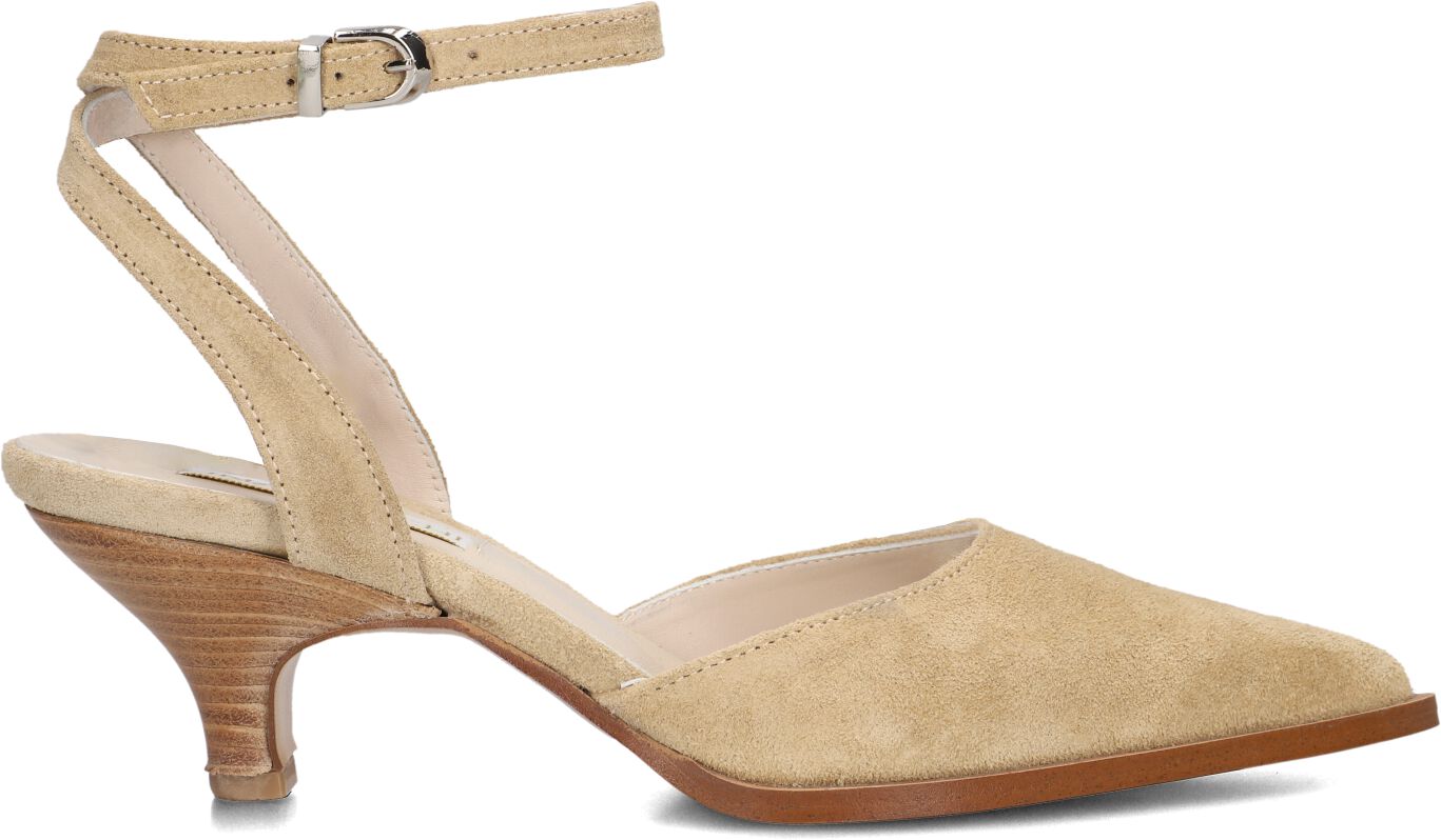 Lina Locchi Slingbacks Dames Az41, Maat: 42, Materiaal: Suède, Kleur: Beige afbeelding 1