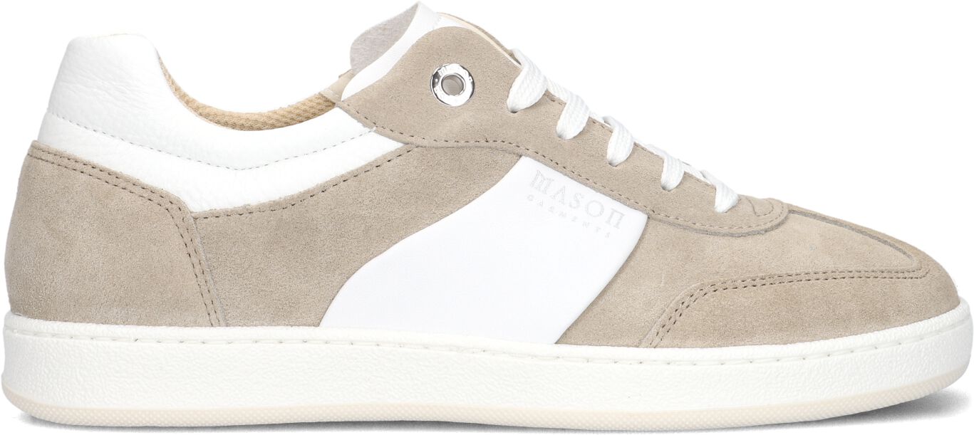 Mason Garments Lage Sneakers Dames Napoli Tradizionale, Maat: 41, Materiaal: Suède, Kleur: Beige