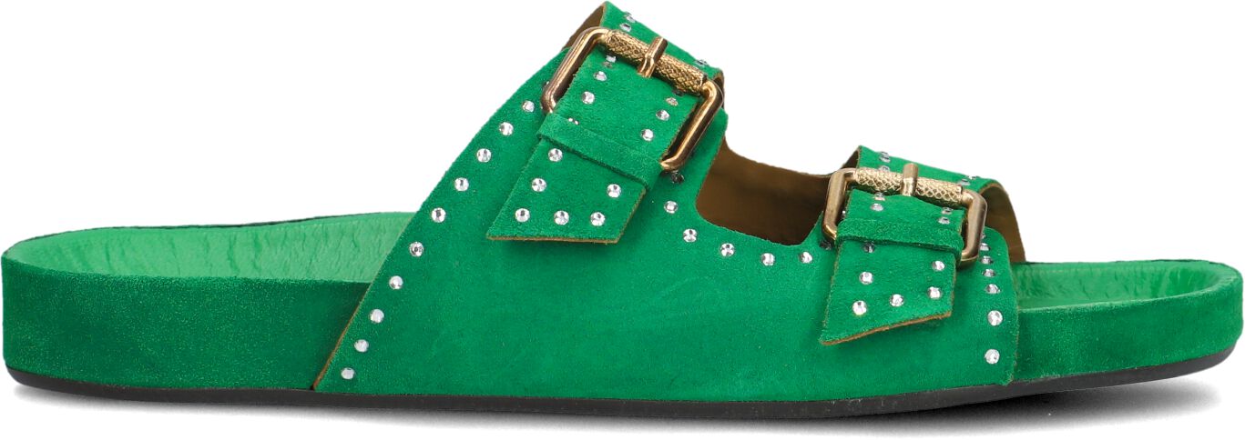 Toral Slippers
Dames Cora, Maat: 38, Materiaal: Leer, Kleur: Groen