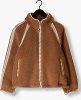 Cognac UGG Jack NIKIA CHROCHET FLUFF JACKET Cognac UGG Jack NIKIA CHROCHET FLUFF JACKET - medium