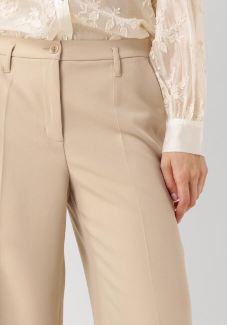 Beige SUMMUM Wijde broek TROUSERS FOAM UNI_ - large