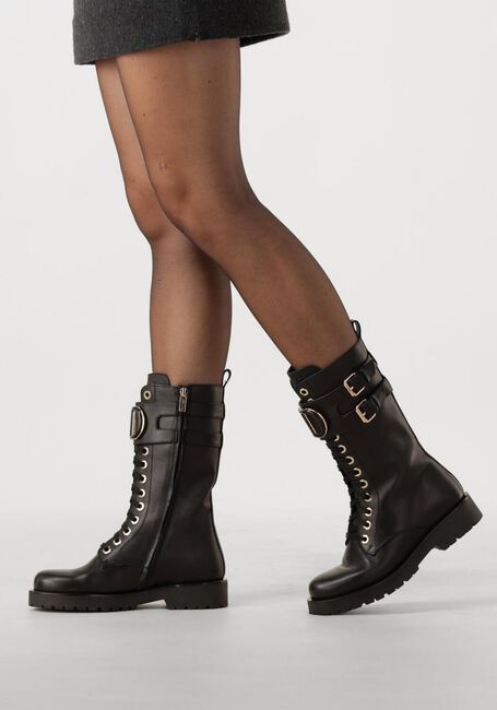 Zwarte TWINSET MILANO Veterboots 242TCP084 - large