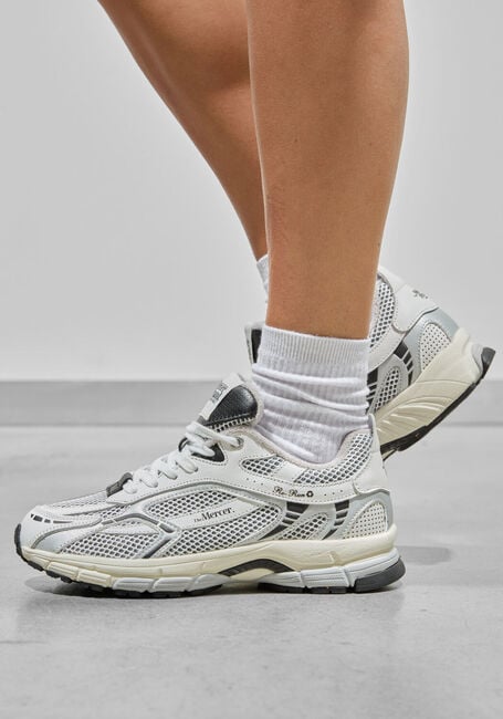 Witte MERCER AMSTERDAM Lage sneakers THE RE-RUN WHITE/SILVER Witte MERCER AMSTERDAM Lage sneakers THE RE-RUN WHITE/SILVER - large