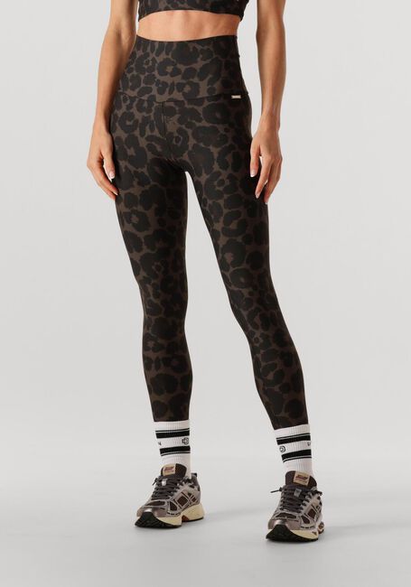Bruine DEBLON SPORTS Legging CLASSIC LEGGING HIGH WAIST - large