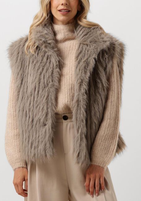 Taupe NOTRE-V Gilet NV-EDITH - large