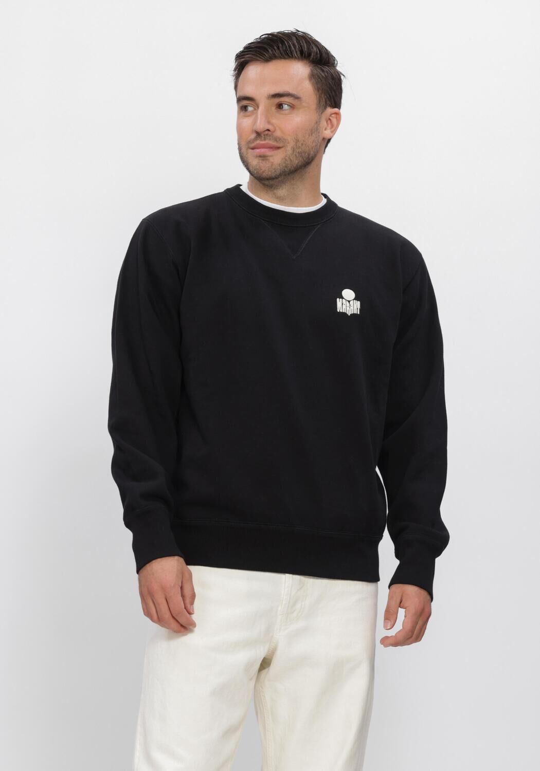 Zwarte ISABEL MARANT Sweater MIKE SWEAT SHIRT - large