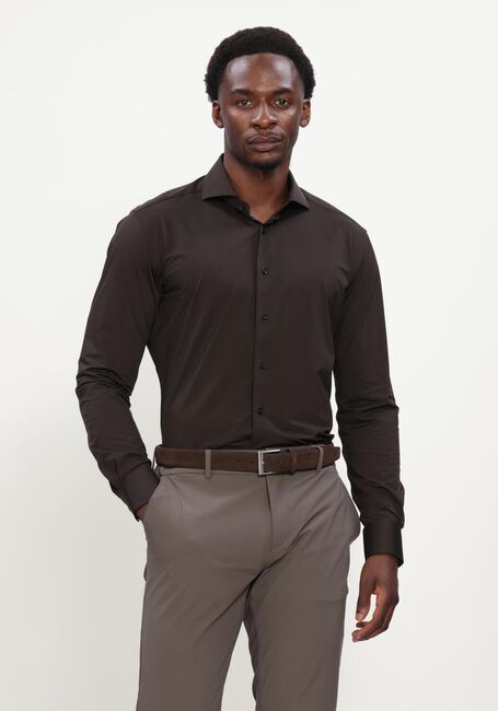 Bruine XACUS Casual overhemd ACTIVE SHIRT 520ML - large
