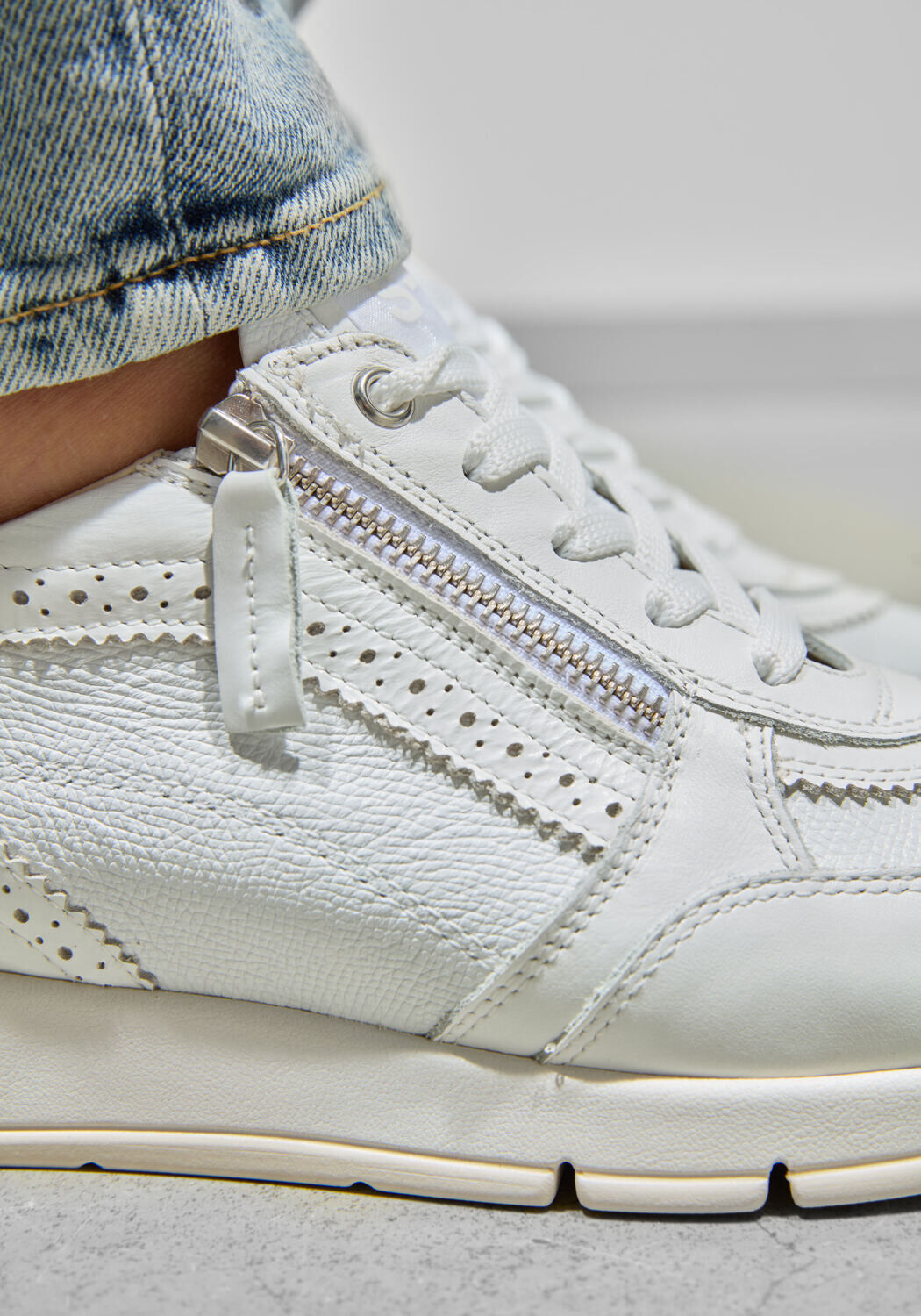 Witte DL SPORT Lage sneakers 6523 - large