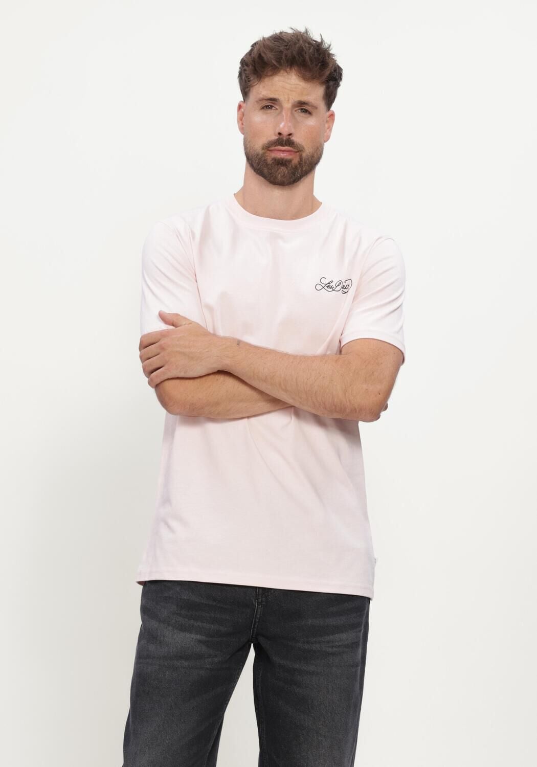 Roze LES DEUX T-shirt ORCHARD T-SHIRT - large