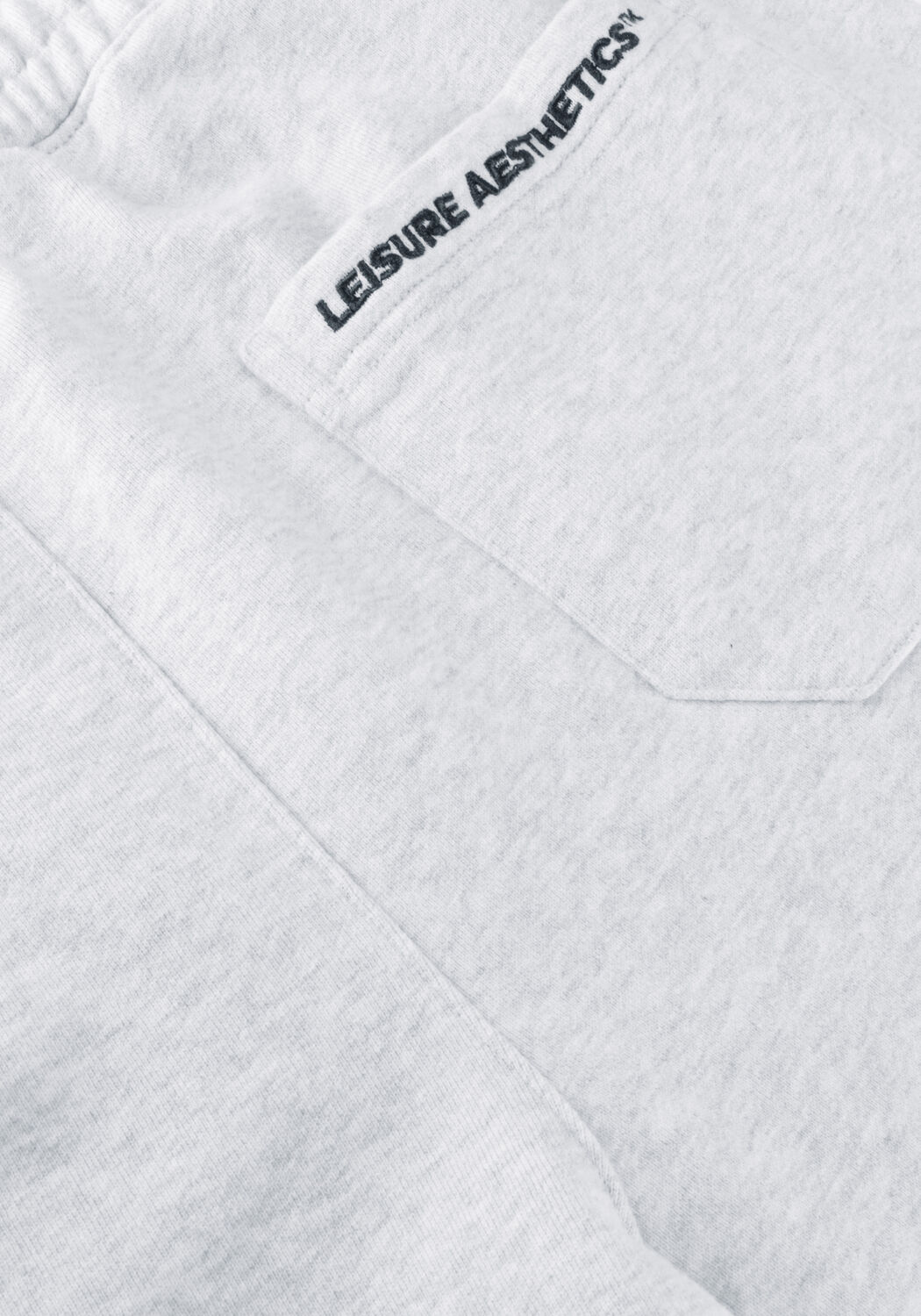 Lichtgrijze POCKIES Korte broek FAUX SHORT - large