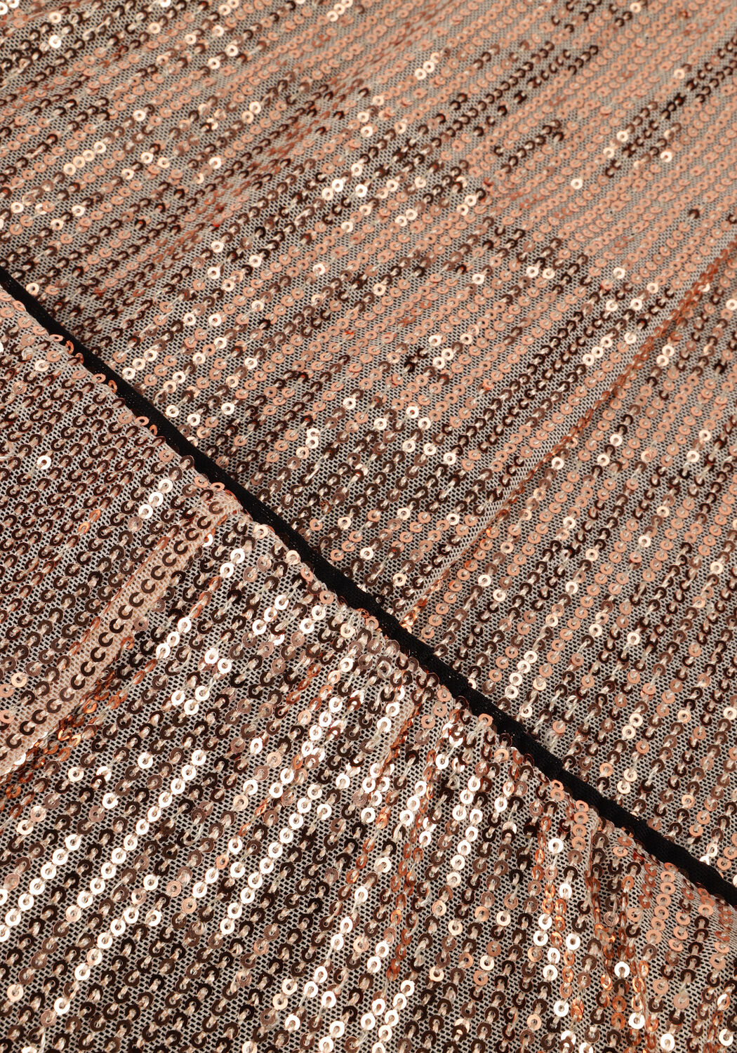 Ros&eacute;gouden CO'COUTURE Pantalon SAGE SEQUIN PANT - large