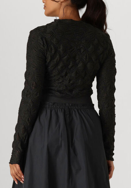 Zwarte SUMMUM Tops & T-shirts TOP SPIDER MESH - large