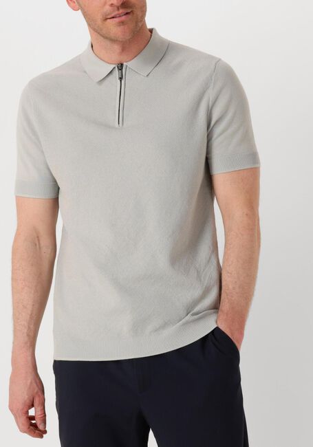 Lichtgrijze SAINT STEVE Polo SONNY - large