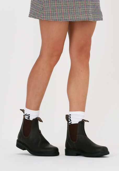 Bruine BLUNDSTONE Chelsea boots DRESS BOOT DAMES - large