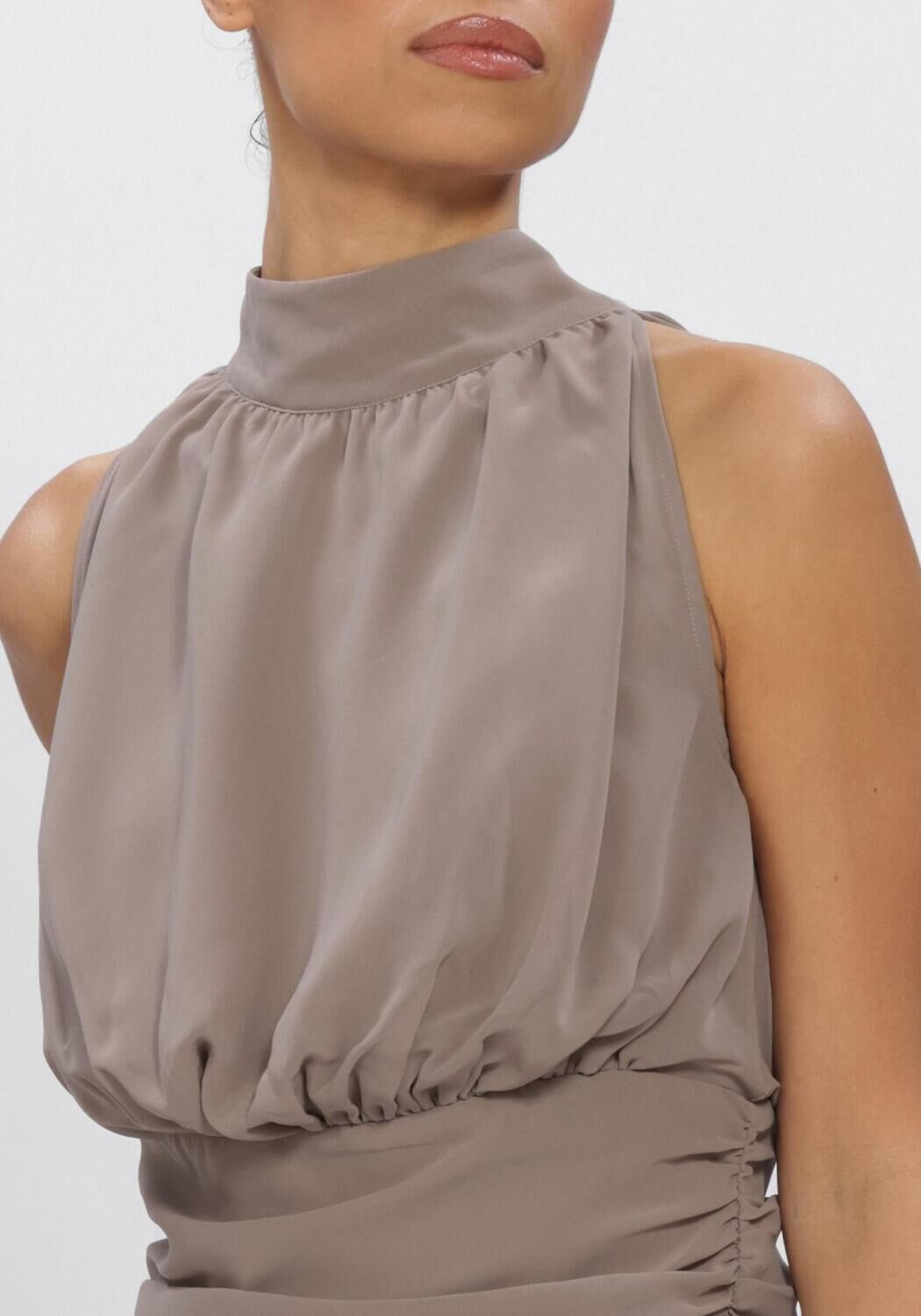 Bronzen ROTATE Top CHIFFON RUNCHED TOP - large