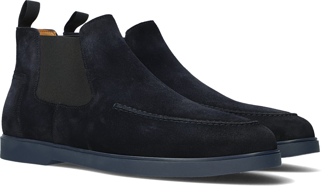 Magnanni Chelsea Boots Heren 24597, Maat: 45, Materiaal: Suède, Kleur: Blauw