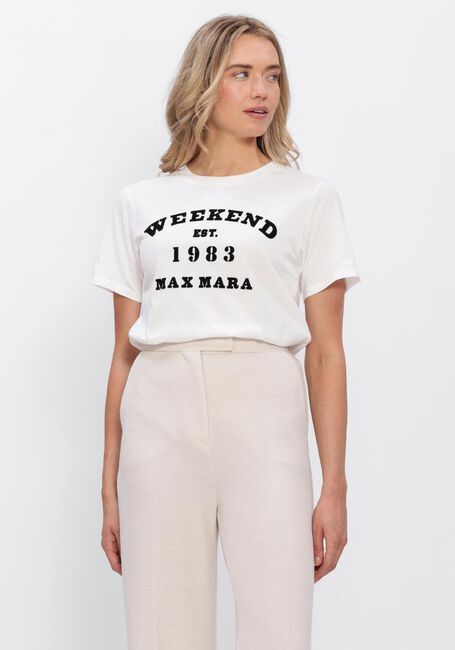 Witte MAX MARA T-shirt TENUE - large
